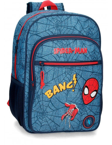 MOCHILA 40CM. SPIDERMAN DENIM